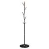 Vidaxl Standing Coat Rack, Black, 177 Cm, Painted Iron