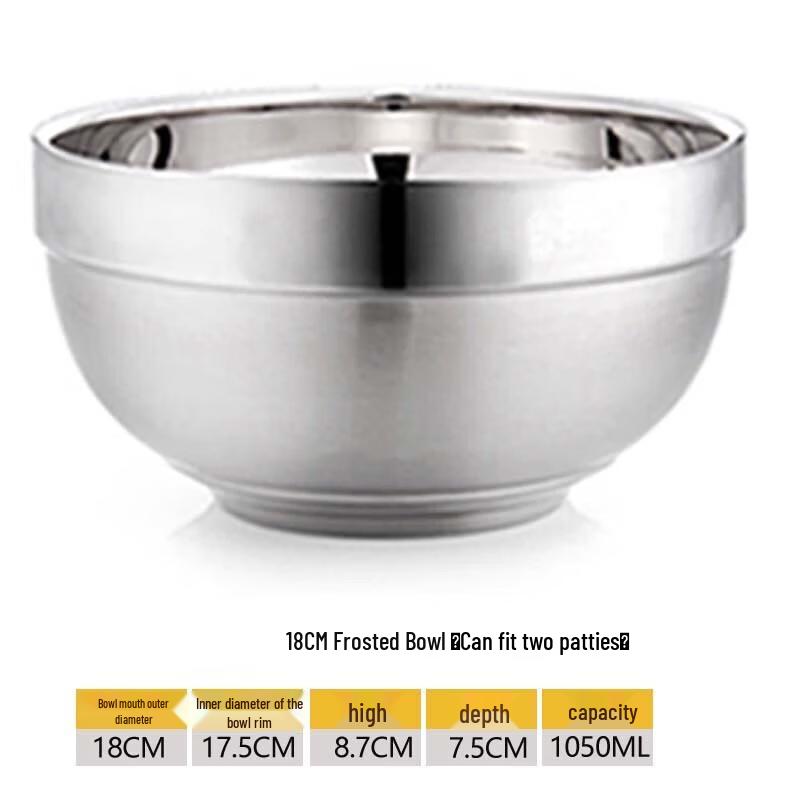 

Jundingying Stainless Steel Insulated Bowl