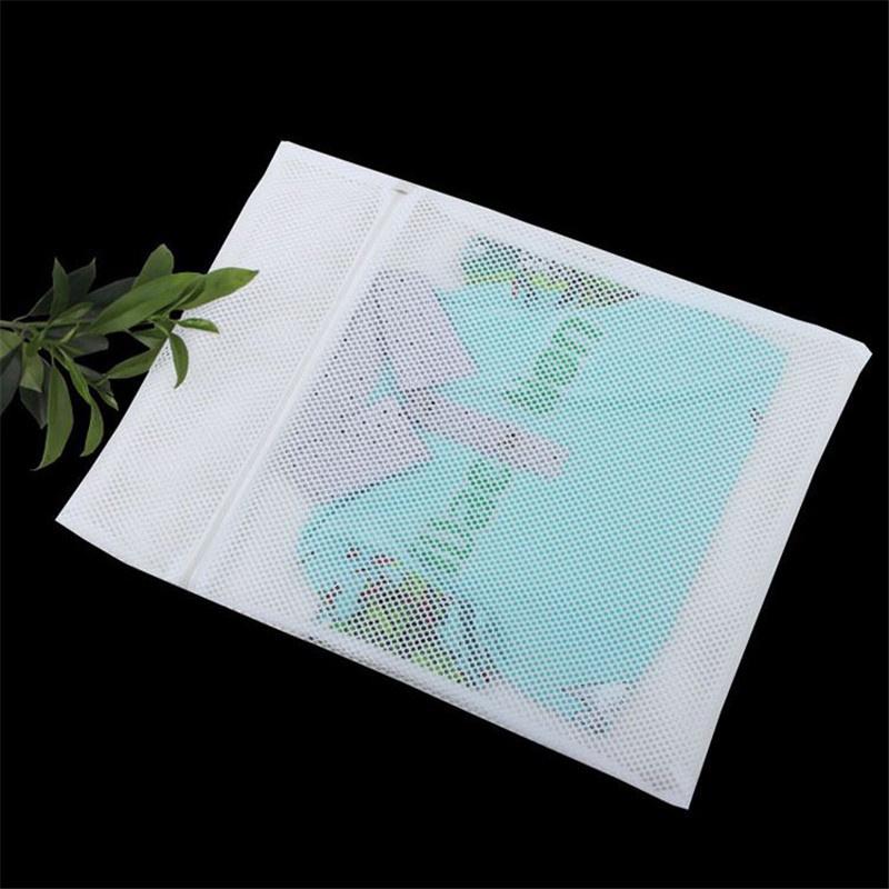 Extra Large Mesh Laundry Net Zipper Bag For Washing Delicates 50x60cm Size