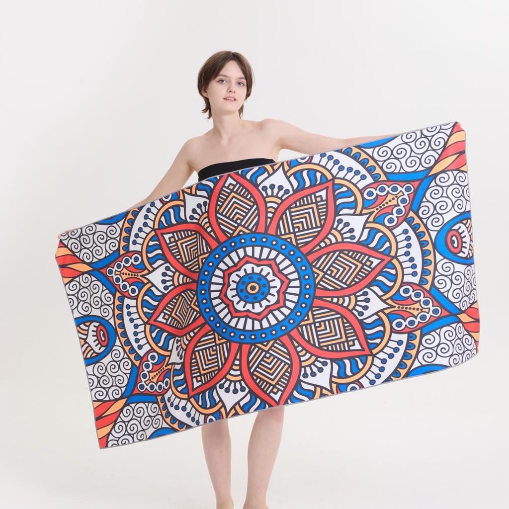 Microfiber Towel Quick Dry Towel Travel Towel Sports Towel Beach Towel Sandproof Soft Light Towel For Swim, Yoga, Gym