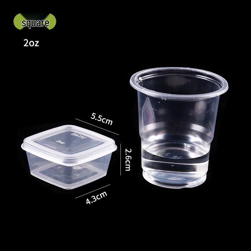 COFLYEE Disposable Commercial Dipping Sauce Cups