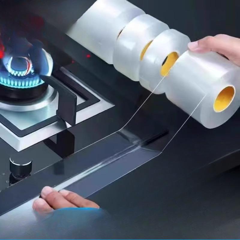 

Герметик для швов кухонной раковины, герметик для водонепроницаемых кромок плиты, полоса для заделки швов раковины и туалета, предотвращающая образование плесени 30mm*5m