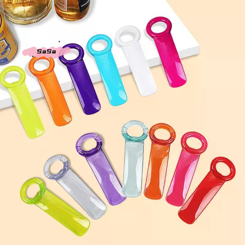 1/2Pcs 2 In 1 Portable Bottle Opener Phone Stand Universal Canned Can Opener Non-slip Bottle Cap Beer Open Cap Kitchen Gadget