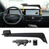 For Kia EV6 2022 2023 Car Accessories 12.3-Inch Screen Phone Holder Mount Cover Automobile Trim