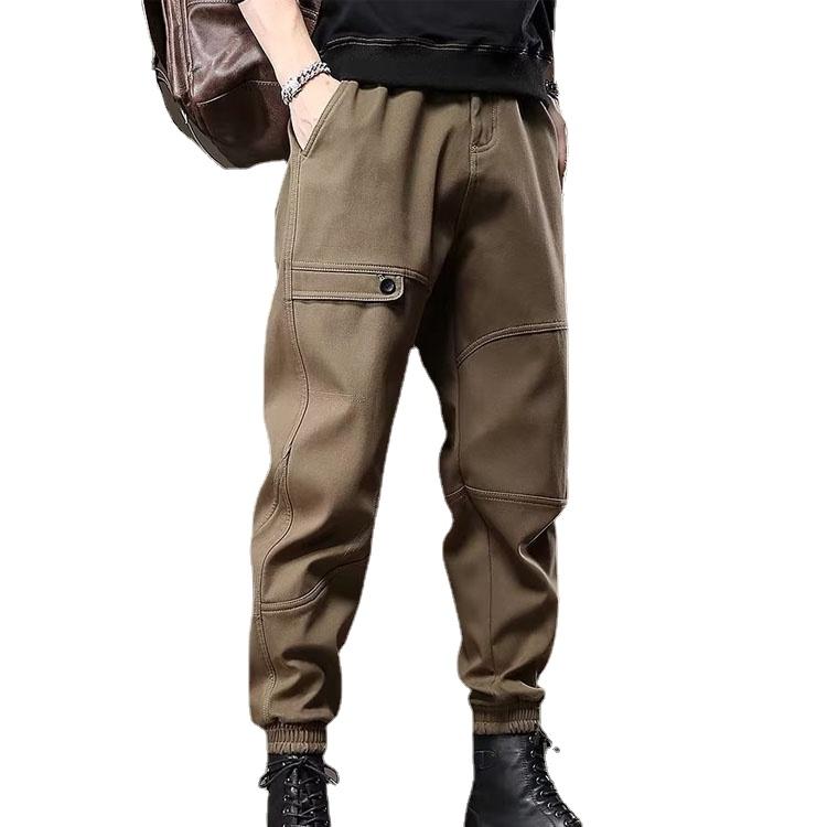 Nové pánské volné kalhoty s více kapsami pro outdoorové sporty a práci, ležérní kalhoty