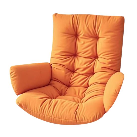 Waterproof Egg Chair Cushion Thicken Patio Hanging Basket Chair Cushion Egg Chair Cushion with Armrests for Indoor Outdoor Basket Swing