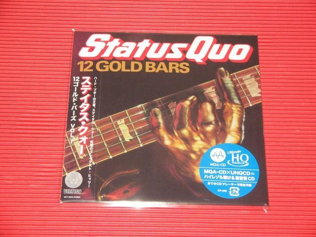 [UHQCD/MQA] 12 GOLD BARS Limited Edition Paper Sleeve STATUS QUO UICY-40335 NEW