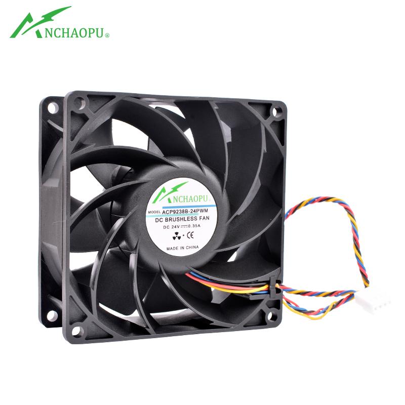 ACP9238B-24 9cm 92x92x38mm 92mm fan DC24V 0.35A Dual ball bearing high speed cooling fan for chassis frequency converter