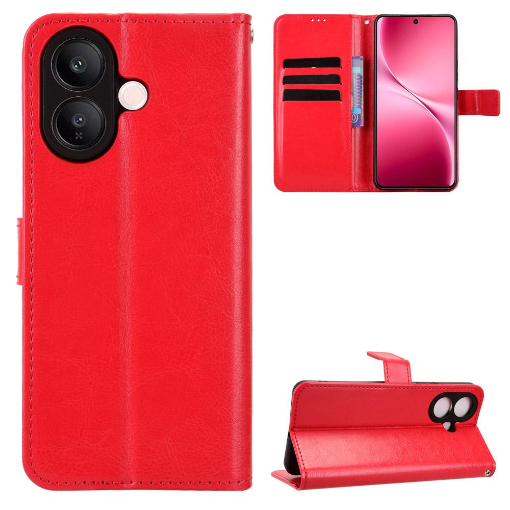 Flip Cover für Vivo V60 Lite PU-Leder Handyhülle Ganzkörperschutz [RFID-Blockierung] Schutzhüllen