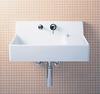 LIXIL INAX Satis Washbasin Wet Drain Pure White (with Counter) (single Faucet) (with Cover) YL-A537TG(C)/BW1