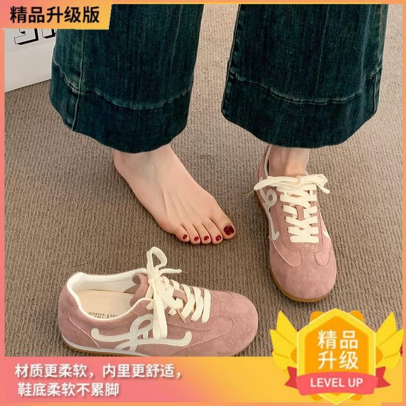 Dexun shoes women's spring and summer new models show height ultra-light flat-bottomed retro versatile Forrest Gump shoes casual super soft board