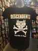 T-shirt DESCENDENTS, Santa Cruz, Band Musicale Rock Punk Goth Metal Unisex Te