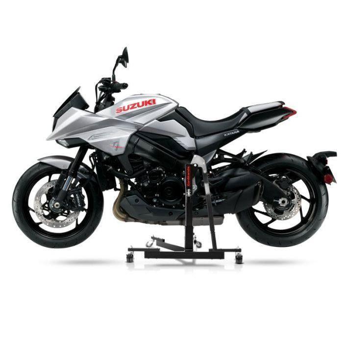Lève moto centrale - ConStands Power-Evo - Compatible Suzuki GSX-S 1000 S Katana - 300 kg - Léger 17 kg