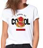 plus Size Trendy Teddy Bear Graphic Tee Casual Short-Sleeved T-Shirt Polyester Fabric Summer Top for Men