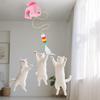 Cat Automatic Toy Electric Interactive Pet Game Kitten Enrichment Hangable Toy For Exercise Fitness Training Enrichment Boredom