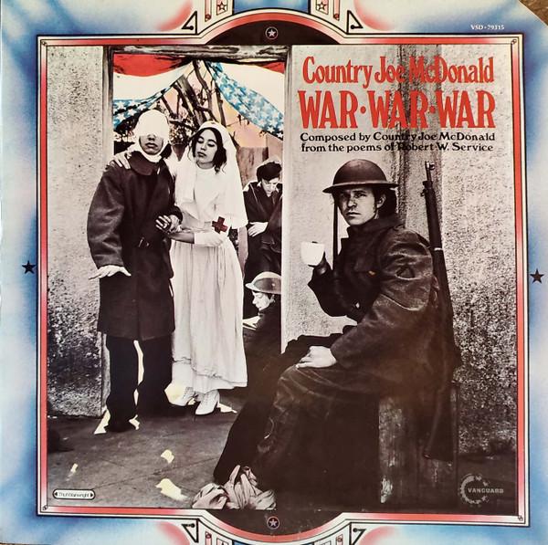 

LP Record COUNTRY JOE MCDONALD - War War War VSD79315 Vanguard 1971 US Rock Used