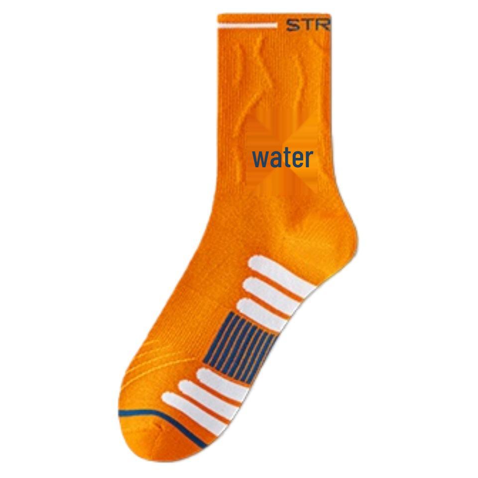 Men's Mid-Calf Running & Basketball Socks - Spring/Autumn Style