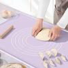 Thickened Non-Stick Silicone Pastry Mat Kitchen Food Grade Pizza Noodle Dough Kneading Pad Kitchen Baking Supplies