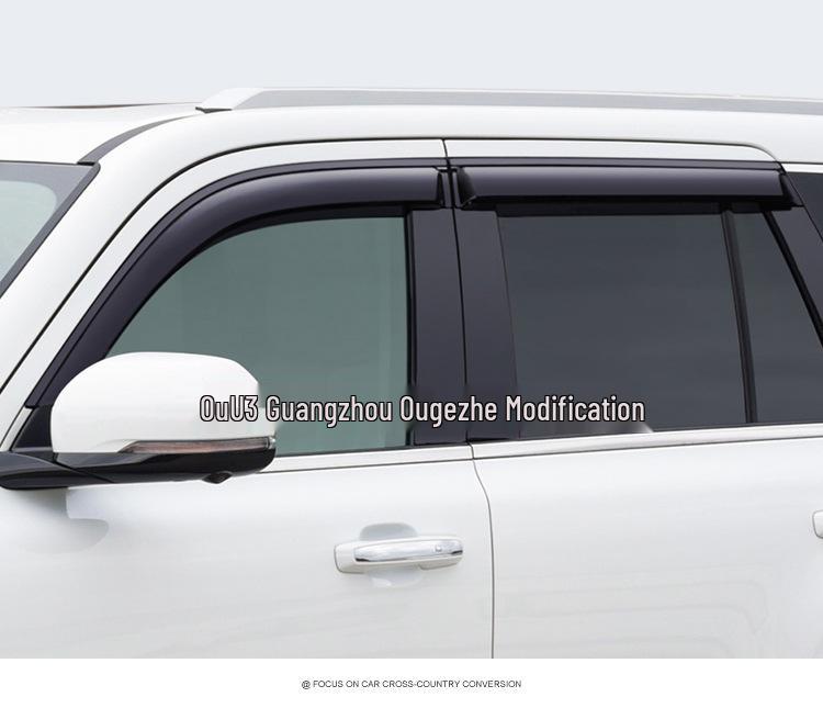 Beijing BJ60 2022 Rain Guards: Enhanced, Wider/Thicker Deflectors for Car Windows, Modified Decorative Accessories