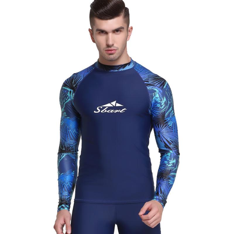 SBART Men s Quick-Dry UV Protection Split Wetsuit Top