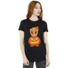 I Am Groot Womens/Ladies Groot Pumpkin Cotton Boyfriend T-Shirt