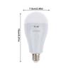 LED Type-C Oplaadbare Gloeilamp E27 20W 85-265V Noodlamp Hanglamp Kampeerlamp Voor Tent Huis Stroomuitval Veranda