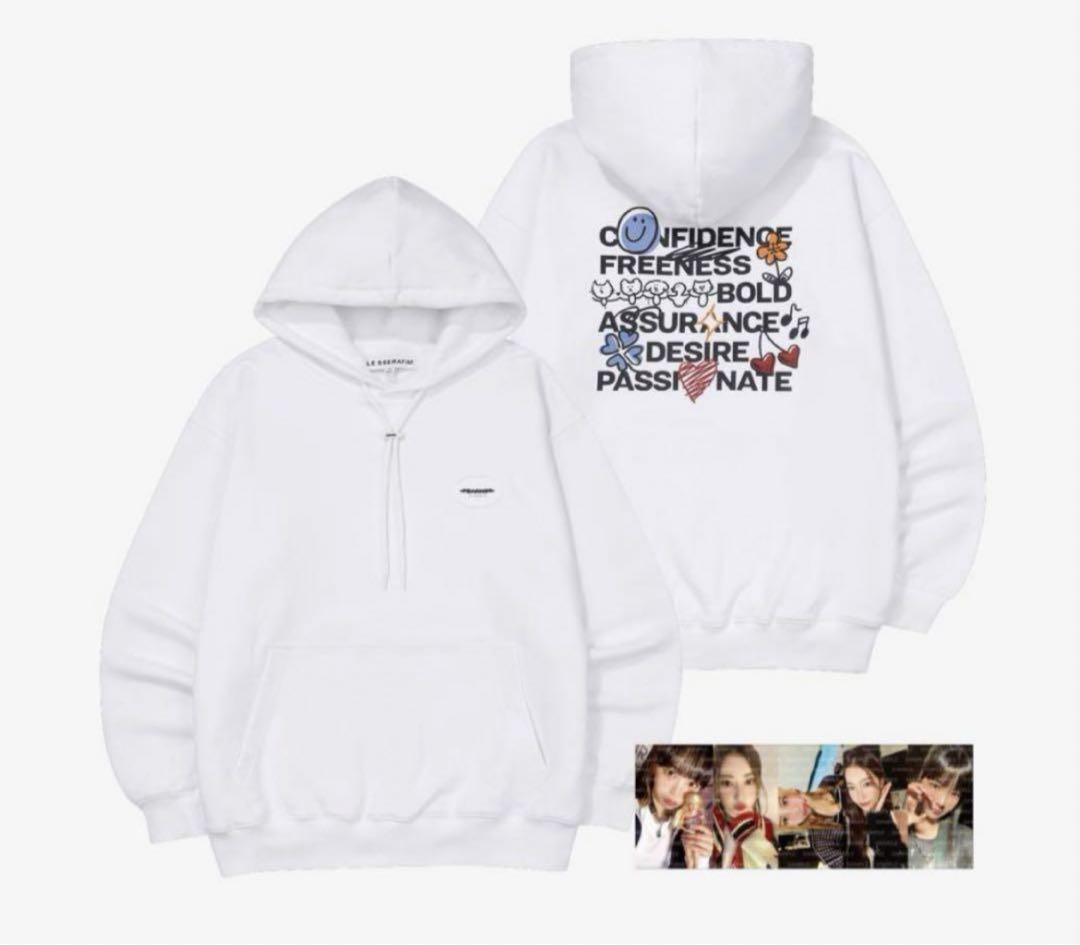 

[USED] Le Sserafim Le Seraphim Hoodie, Size L