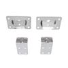 Removable Stainless Steel Caravan 1 Pair Desktop Removable Table Bracket Replacement for RV Yacht Ship