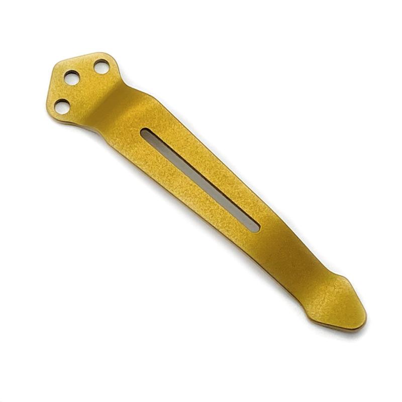 1 kus Tc4 titanové slitiny máslo 551 zadní kapesní klip Zt pro nůž ZT0620 0630 EM