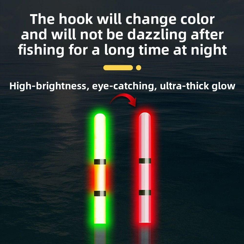 Langes Schwanzdesign Elektronischer Angelpose 4-5g Gewicht Nachtangelboje Driftfischen