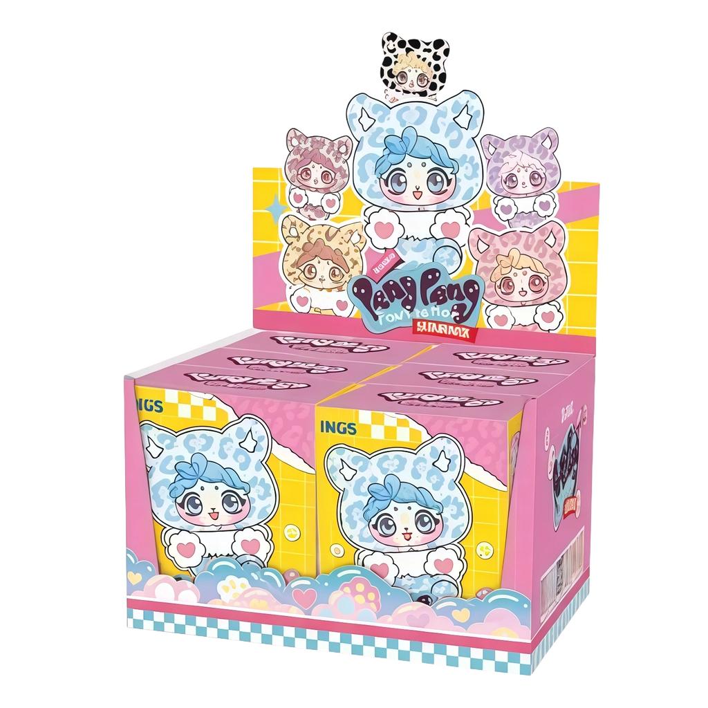 New Ings Peng Pengmeng Team Series Blind Box Cute Vinyl Plush Doll Package Hanging Birthday Surprise Gift.