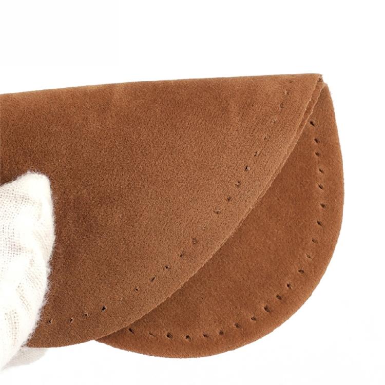 1 Pair Sew-On Repair Patches PU Leather Elbow Knee Patches Clothing Accessories for Jeans Trousers