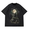 Mens Clothing Printing Logo T Shirt Men's and Women's Printed Loose Short Sleeve T-shirt Ropa Hombre