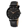 Belt Business Men'S Watch, Fashion Temperament Simple Style Casual Couple Quartz Watch
