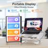 11.6/15.6'' 1080p Portable Monitor IPS Panel USB-C HDMI-Compatible Travel Display VESA Bracket Hole for PC Laptop Xbox Switch
