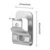 For Drill Driver Belt Clip Electric Drill 6pcs DCD980 Power Tools Silver