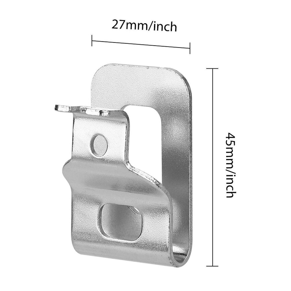 For Drill Driver Belt Clip Electric Drill 6pcs DCD980 Power Tools Silver