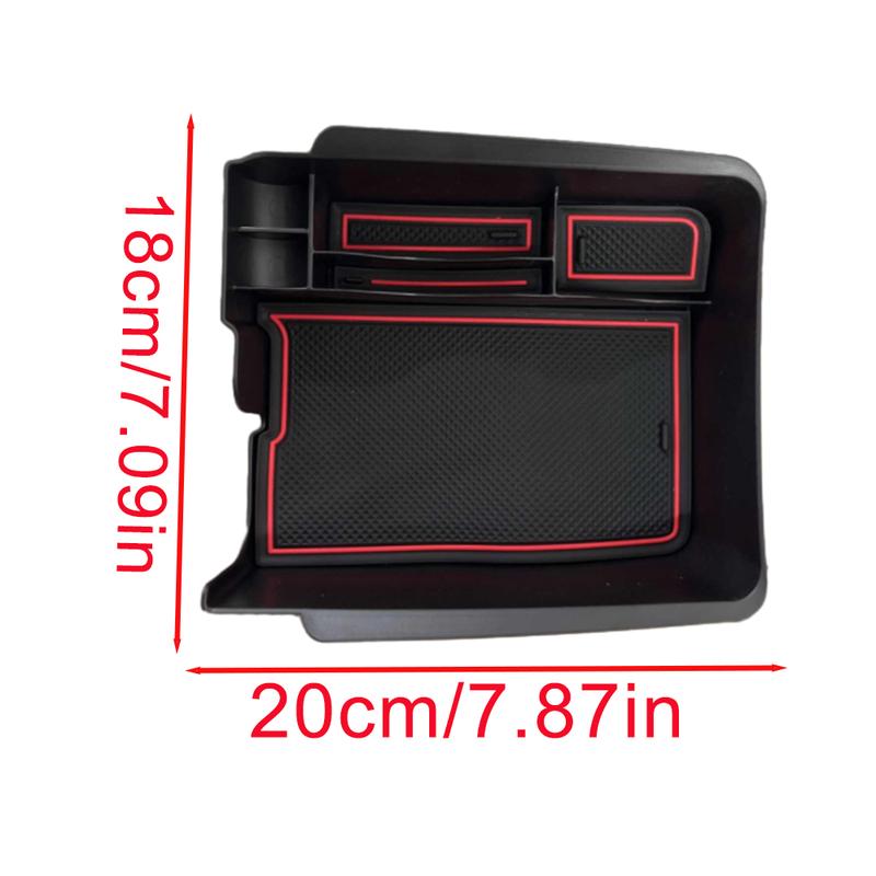 Car Center Console Organizer Tray for - Model Y 2017- Model 3 Durable Space Saving