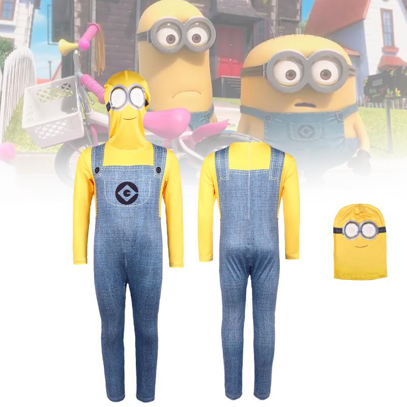 Entzückendes Minions Cosplay Kostüm Perfekt für Bühnenauftritte Unisex Design für Kinder