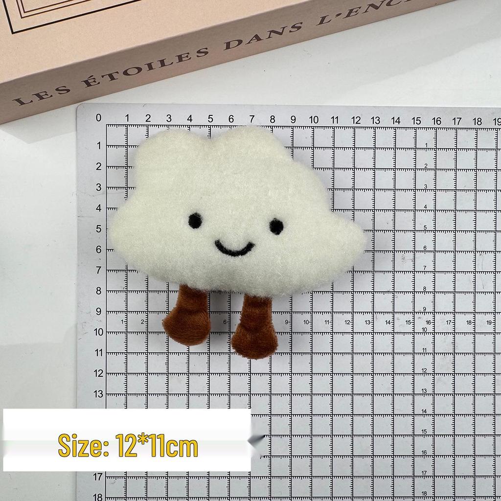 Cartoon Cloud DIY Charms: Cute Decorative Accessories for Children's Slippers & Clothing