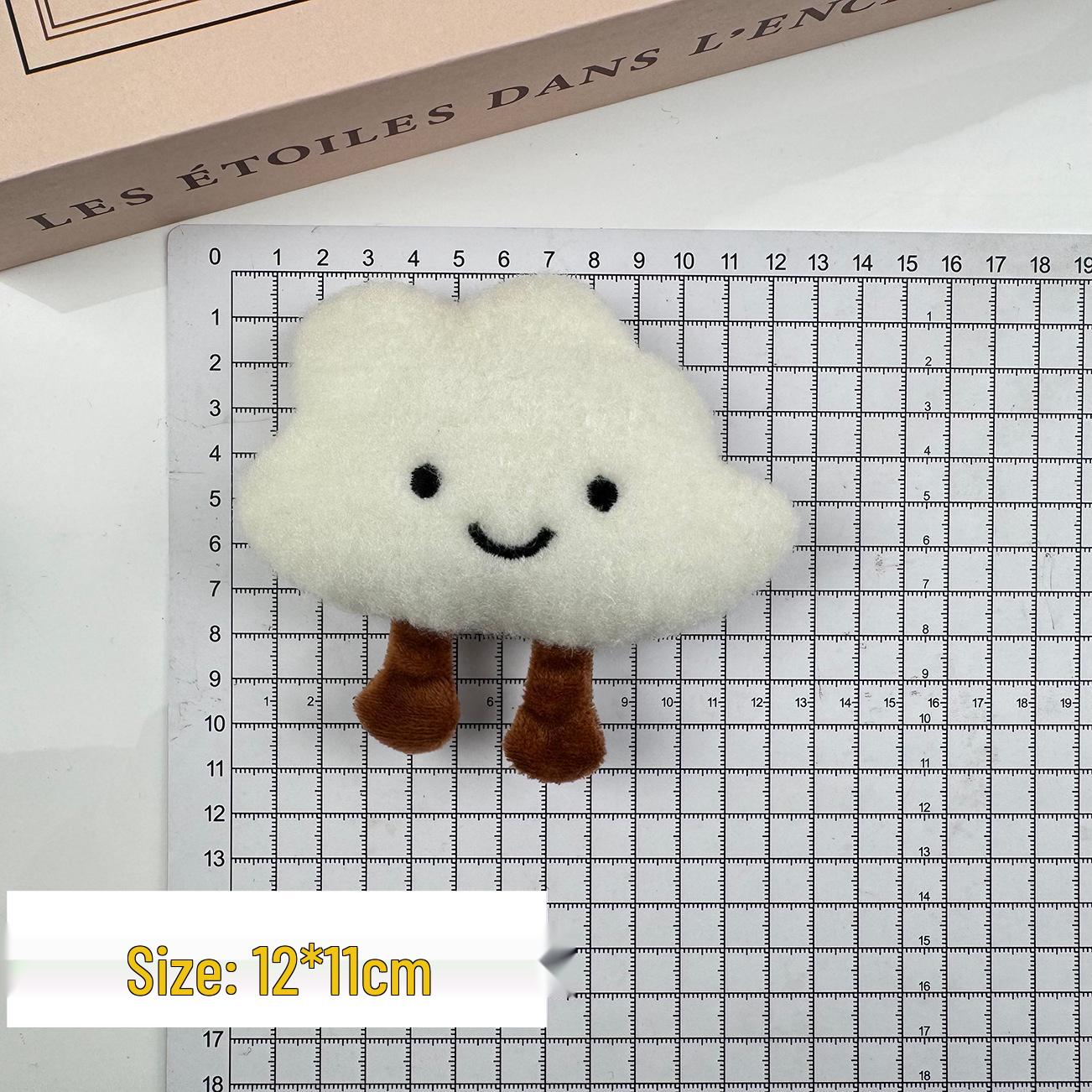 

Cartoon Cloud DIY Charms: Cute Decorative Accessories for Children s Slippers & Clothing Original - Back Opening