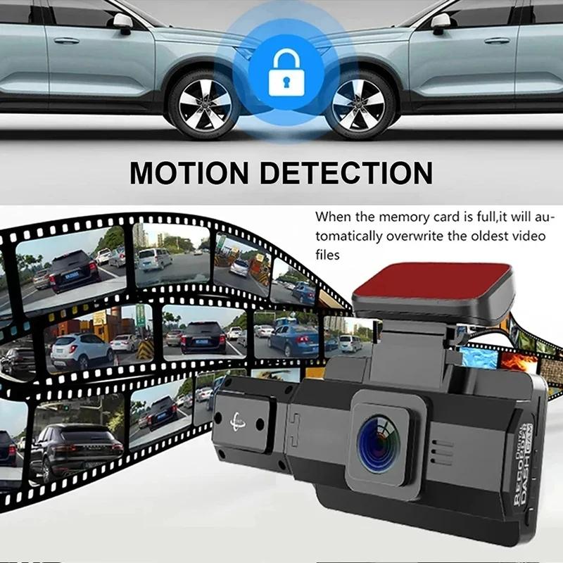 2025 New 2K 1440P 3Inch Dash Cam For Cars Inside Video Recorder Car WIFI Camera for Vehicle Night Vision Car DVR Black Box Car Assecories