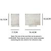 Clear Acrylic Photo Card Holder Water Ripple Picture Frame Photo Display Stand  Desktop Display