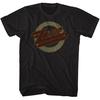 ZZ Top Band Verblasstes Logo Herren T-Shirt Rockmusik Band Merch