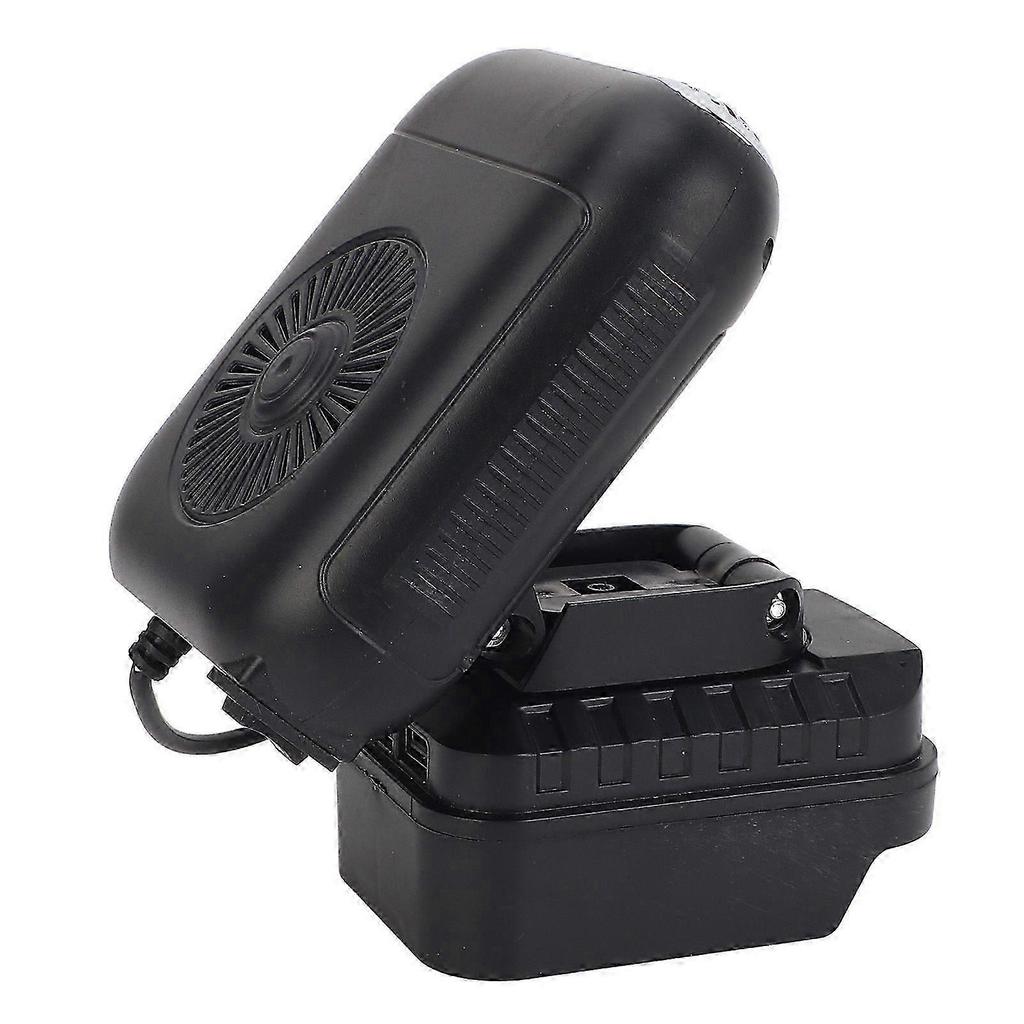 Battery Powered Heater 90 Degree Flip 2 Temperatures 2xusb Portable Space Heater For Bl1830 Bl1850 Bl1840 Bl1845 Bl1815 Bl1820 Bl1860b