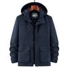 Spring and Autumn Jacket Multi-Pocket Working Jacket Men's Loose Outdoor Windproof Youth Casual Mountaineering Suit
