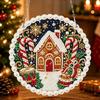 5D Christmas Diamond Painting Set DIY Craft Xmas Acrylic Pendant  Home Decoration