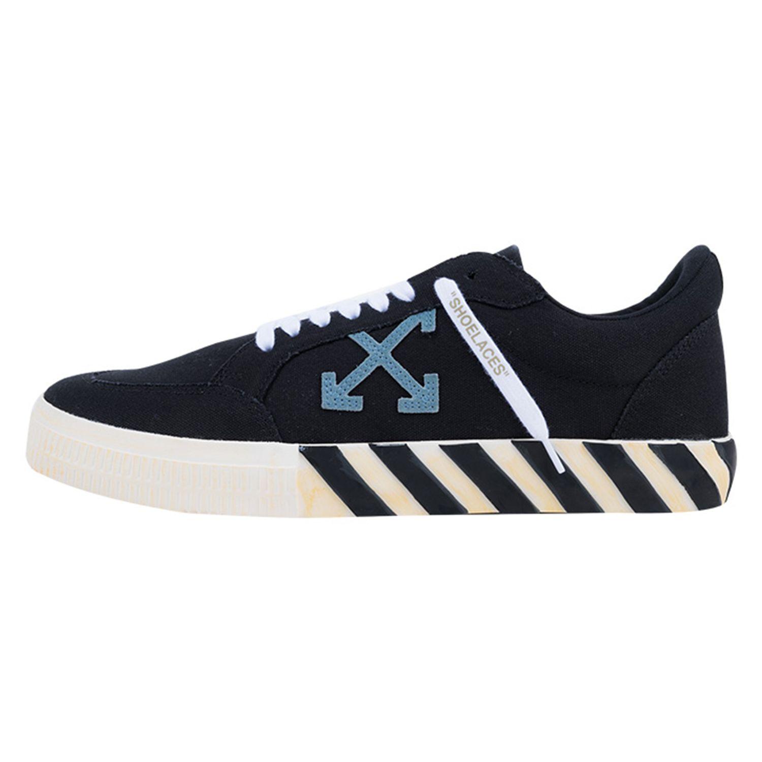 

Off-White Vulc Кроссовки Черно-белые Мужские кроссовки OMIA085F21FAB001-1045 46