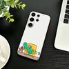 JOGUMAN Studio Dinosaur Cut Phone Case For Samsung S26,S25,S24,S23,S22,S21,S20,Ultra,Plus,FE Black Soft Cover