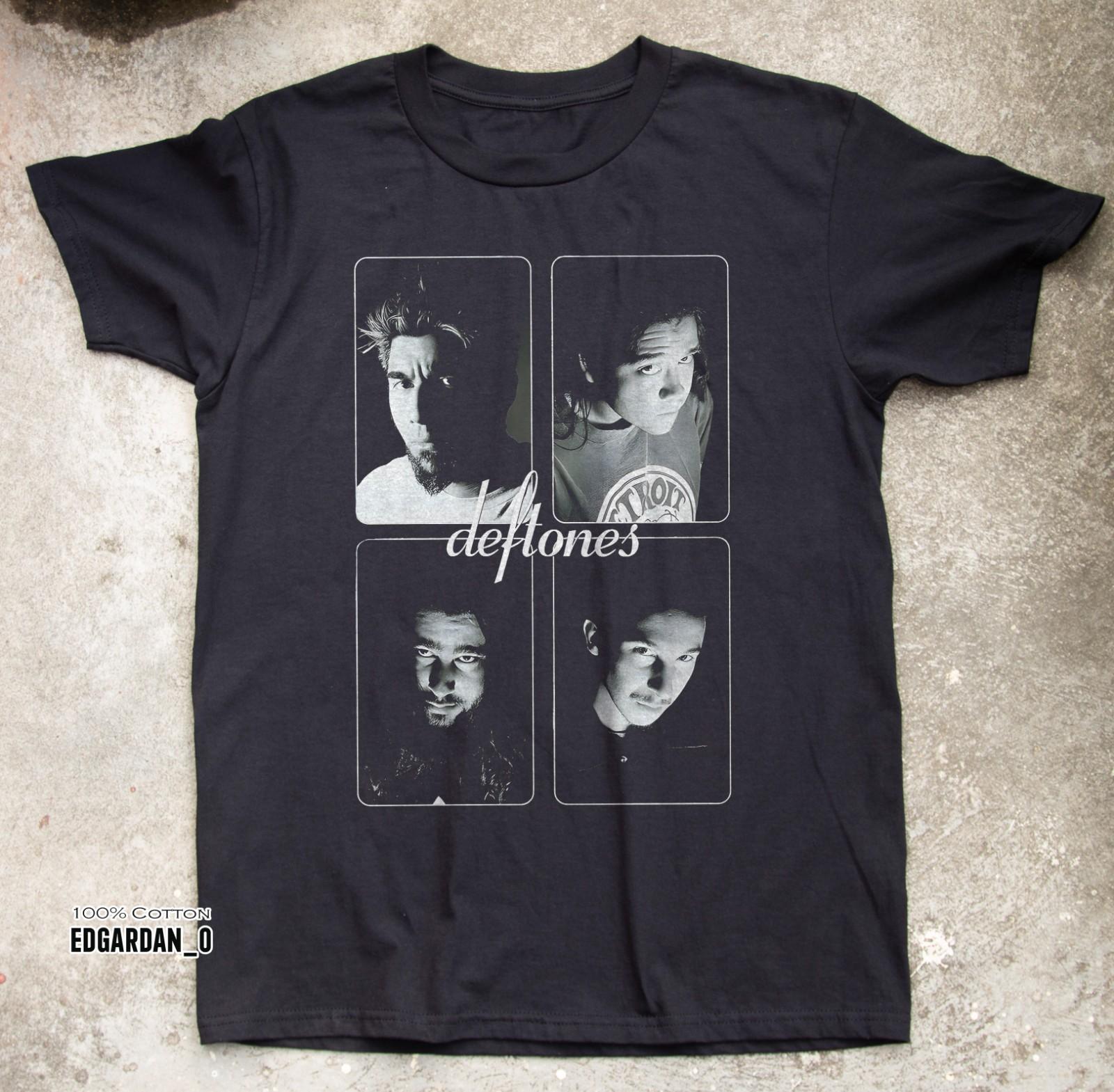 Deftones Member Alternative Metal Band Black Unisex T-shirt Size S-5XL S